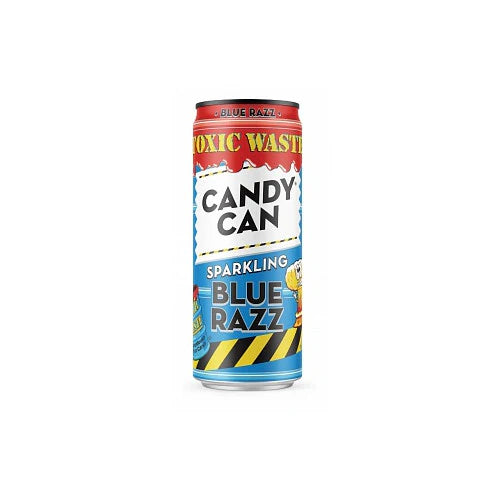 Toxic Waste Candy Can Sour Blue Razz