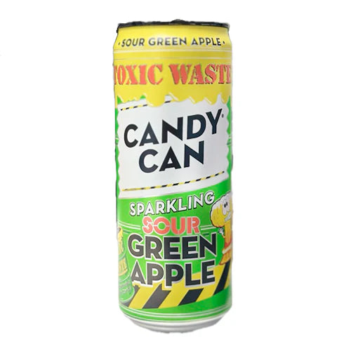 Toxic Waste Candy Can Sour Green Apple