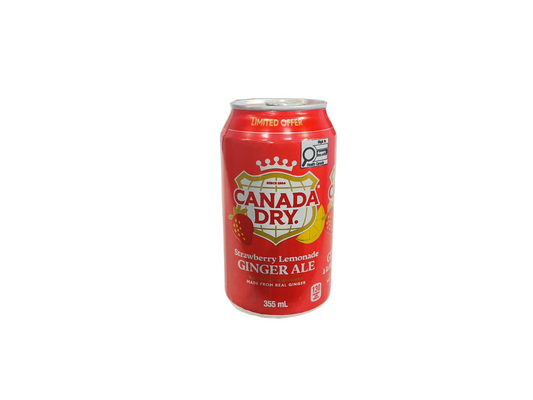 Canada Dry Strawberry Lemonade Ginger Ale