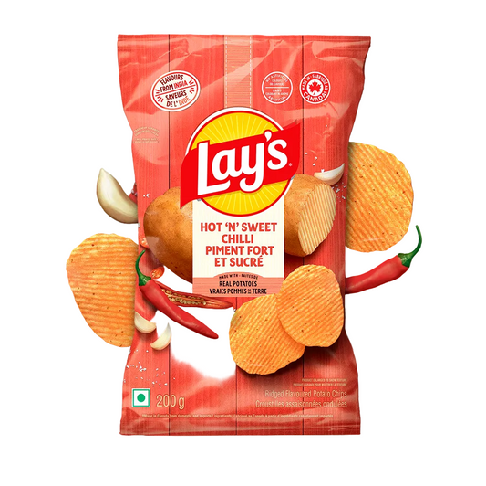 Lays Hot ‘N’ Sweet Chilli Piment Fort Et Sauce