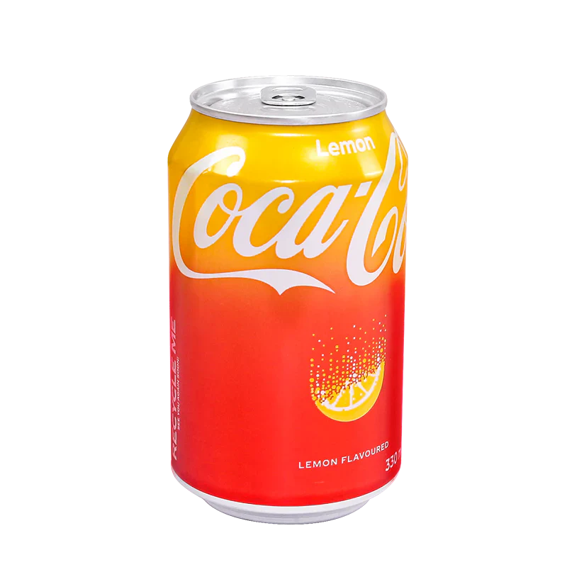 Coca Cola Lemon Flavor 12 fl oz - Korea