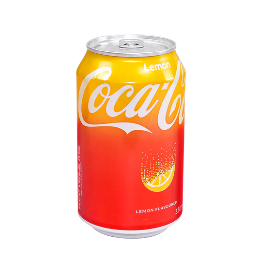 Coca Cola Lemon Flavor 12 fl oz - Korea