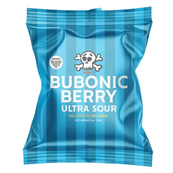 Bubonic Berry Ultra Sour Candy