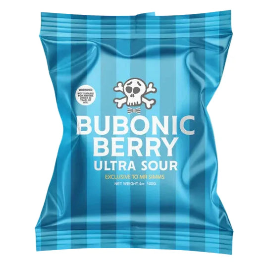 Bubonic Berry Ultra Sour Candy