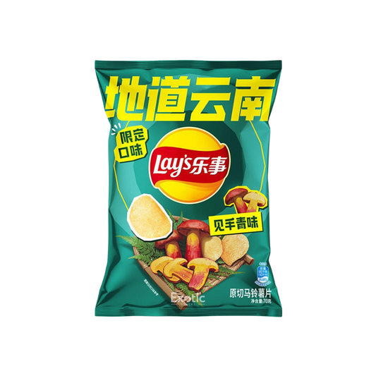 Lays Yannan Porcini Mushroom Flavor