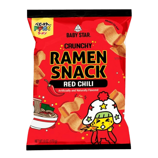 Crunchy Ramen Snack Red Chilli