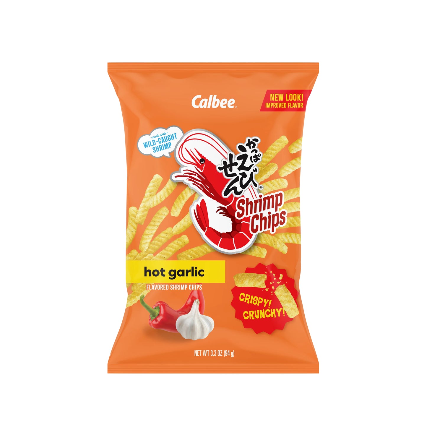 Shrimp Chips Hot Garlic Crispy Crunch