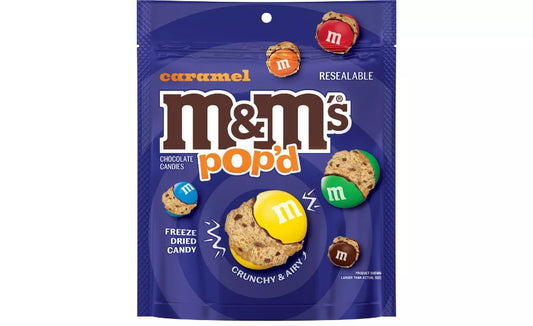 Caramel M&M’s Pop’d Freeze Dried Candy