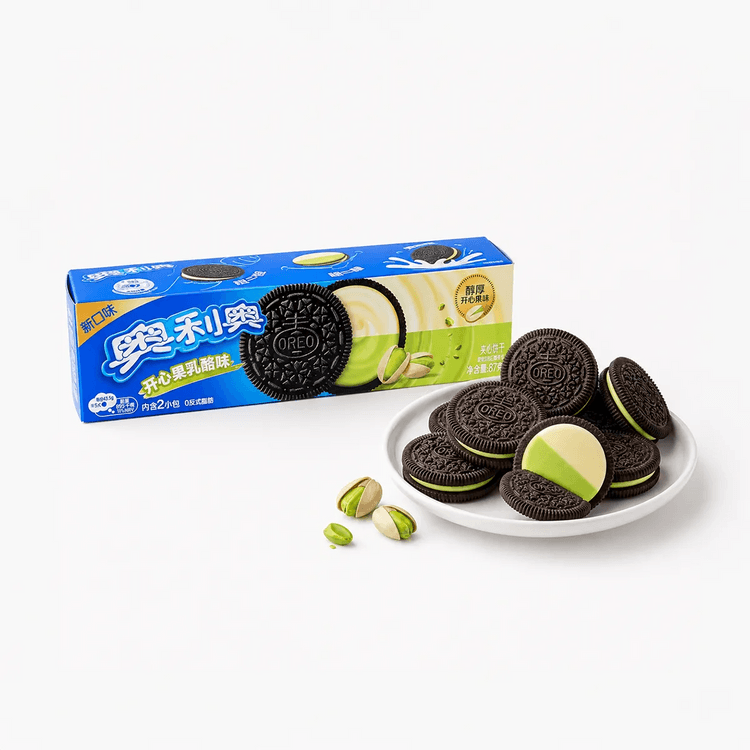 Oreo Sandwich Cookie Pistachio & Cheese