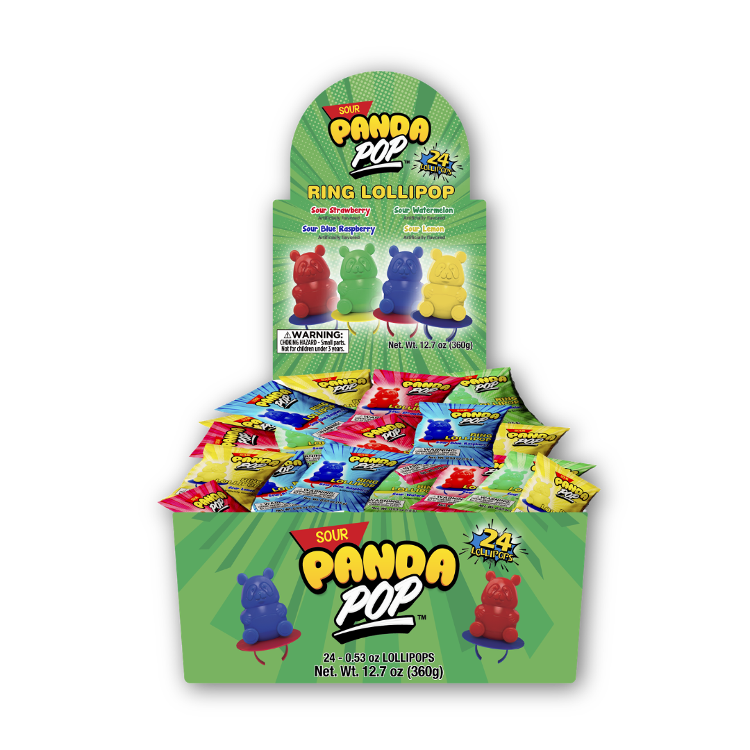 SourPanda Pop Lollipops