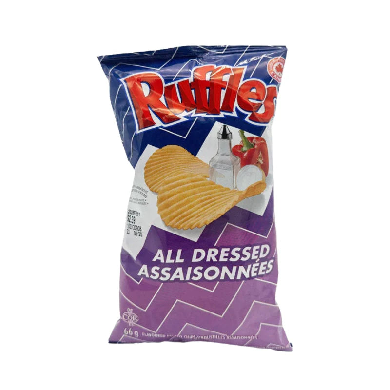 Ruffles all dressed assaisonnees