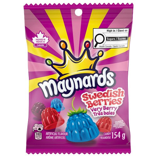 Maynards Swedish Berries Very Berry gummy candy