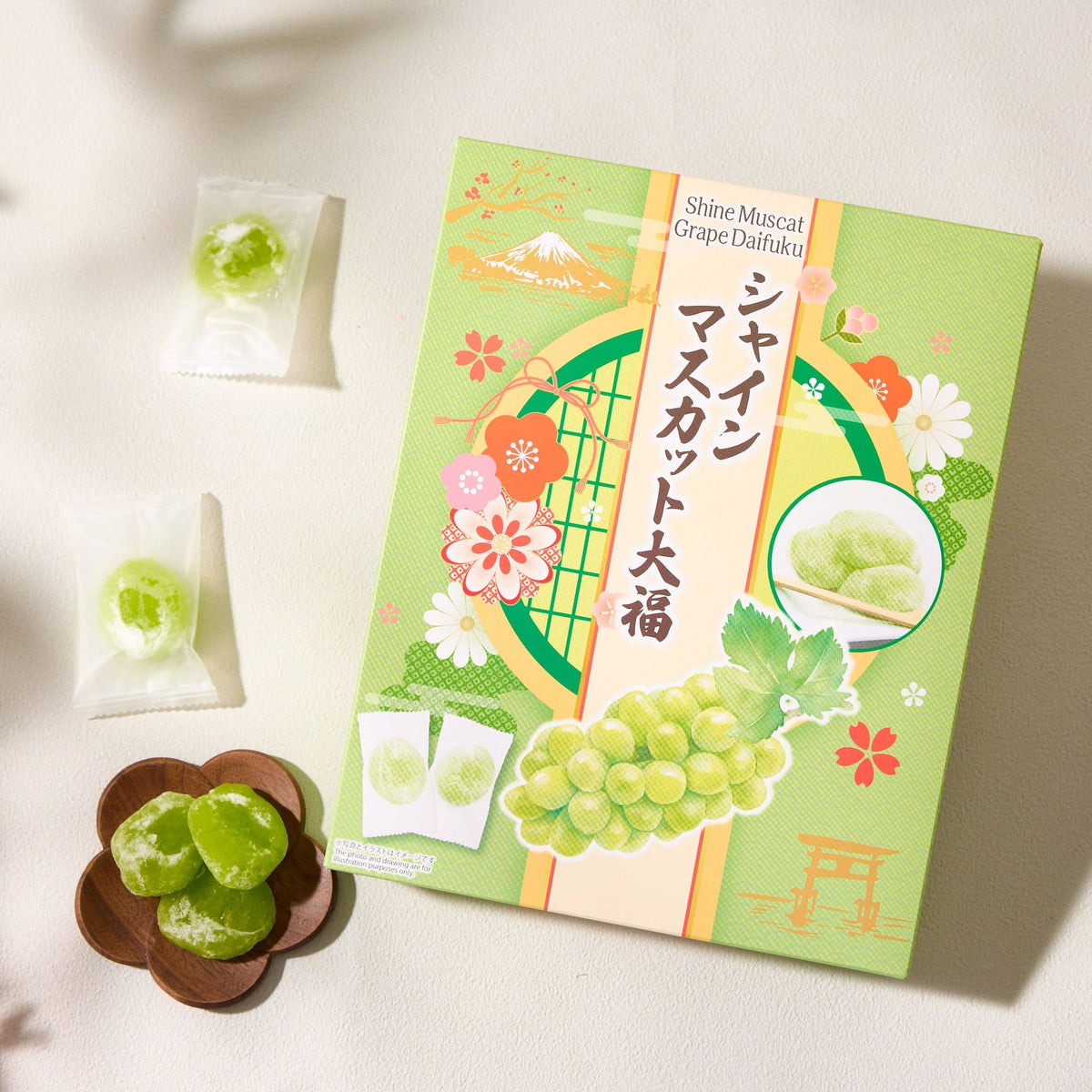 Seiki Shine Muscat Grape Daifuku