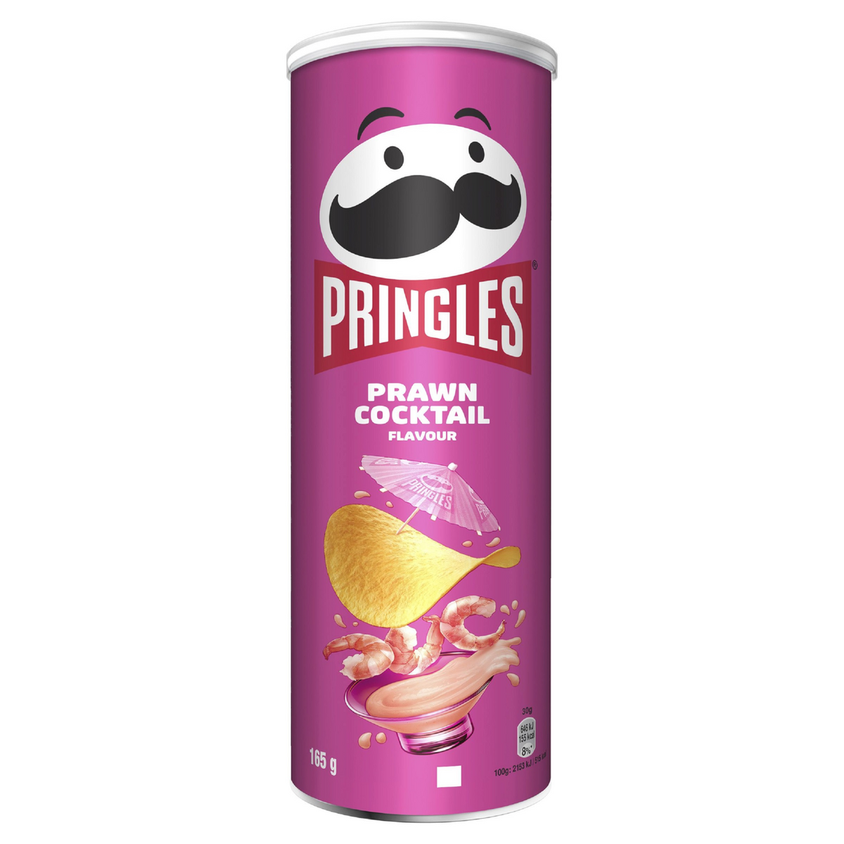 Pringles Prawn Cocktail flavored potato crisps