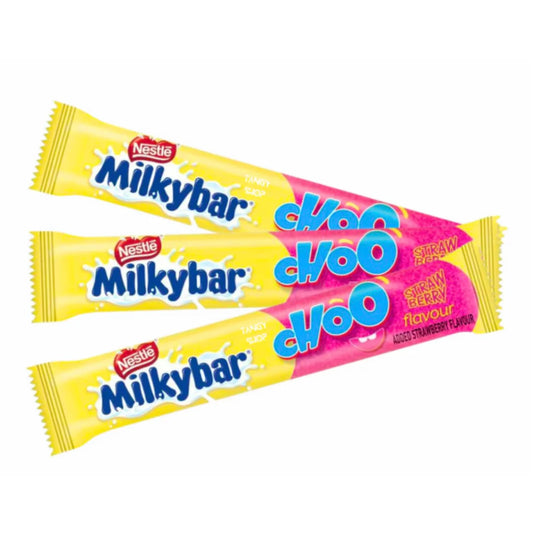 Milky bar choo strawberry