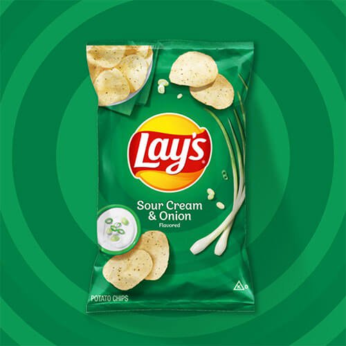 Lays cream & onion