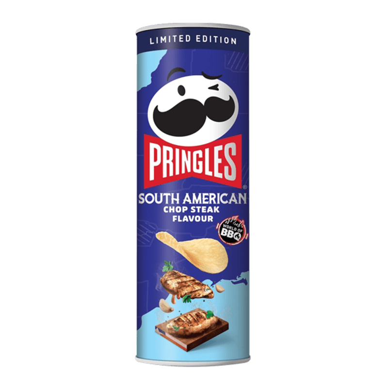 Pringles South America chop steak flavour