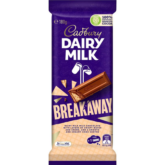 Dairy milk BREAK AWAY (180g)