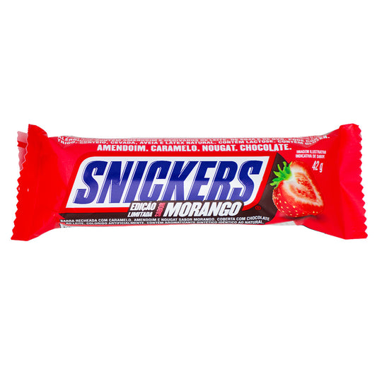 Snickers EDICAO LIMITED SABOR MORANGO