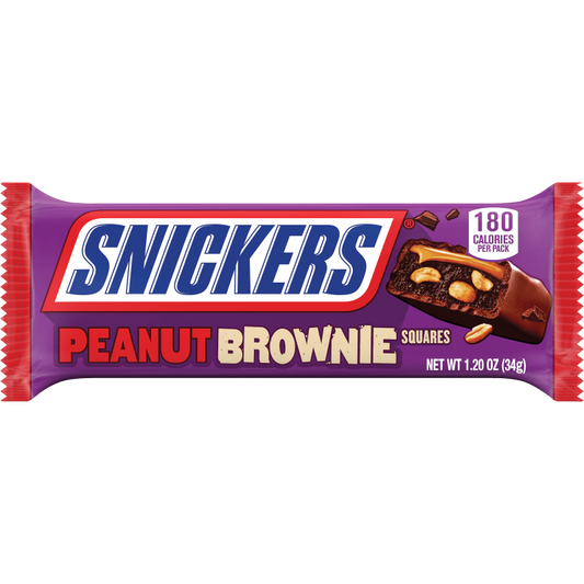 Snickers peanut brownie