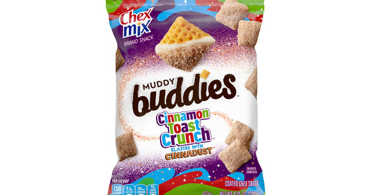 Chex mix Muddy buddies cinnamon toast crunch blasted with cinnadust