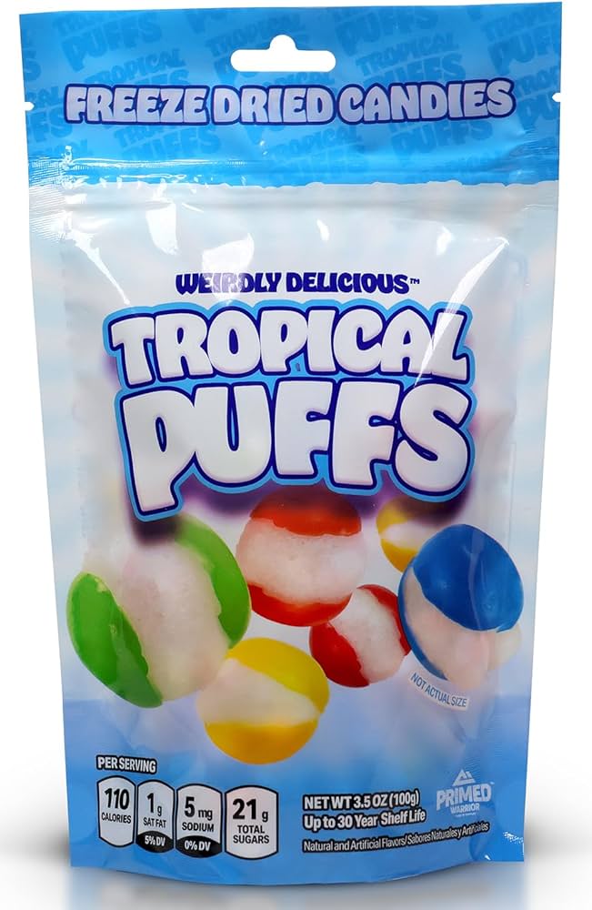 Wiredly delicious tropical puffs