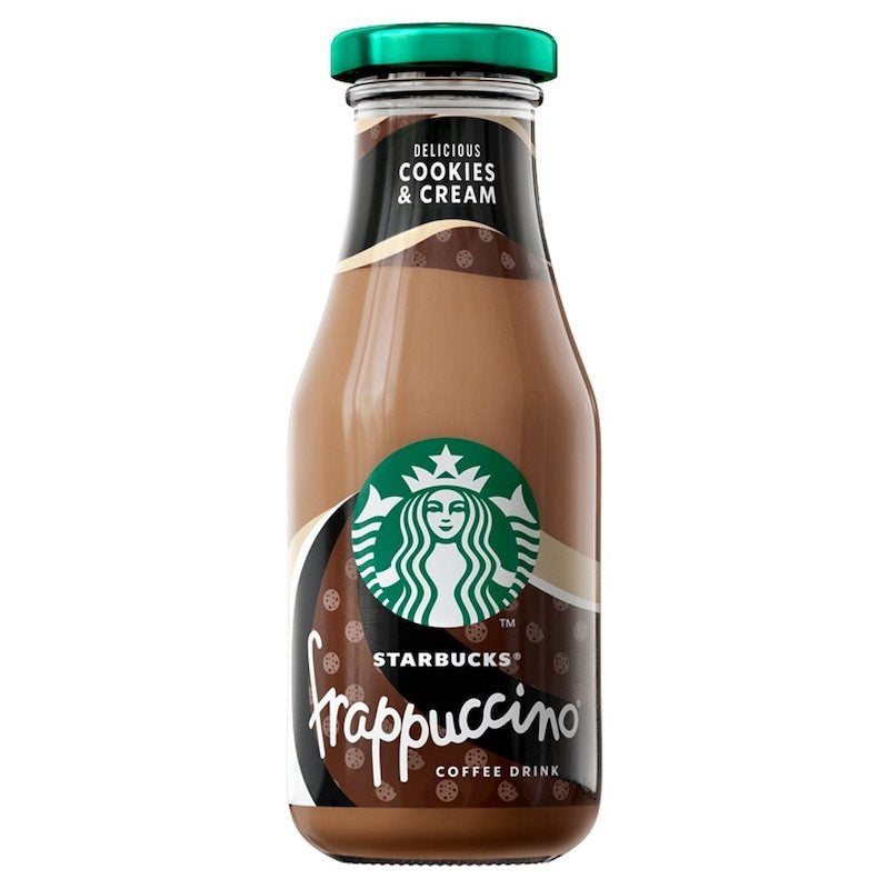 Starbucks frappuccino delicious cookies & cream flavour