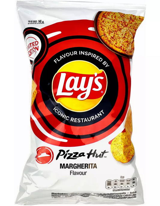 LAYS Pizza Hut Margherita Flavor 150g - Germany