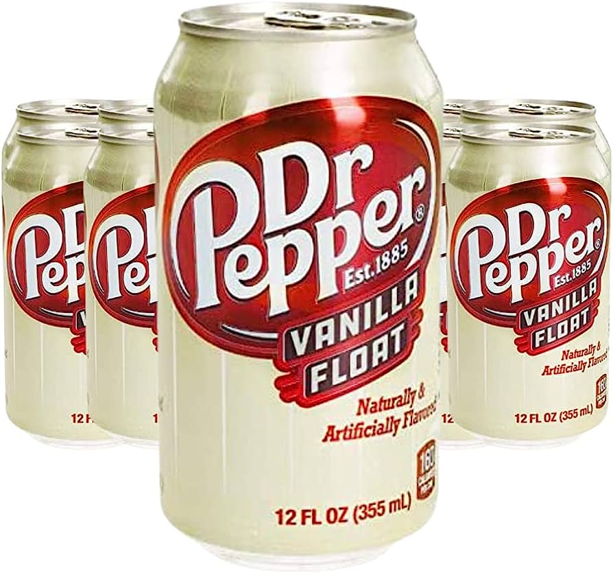 Dr.Pepper Vanilla Float Soda