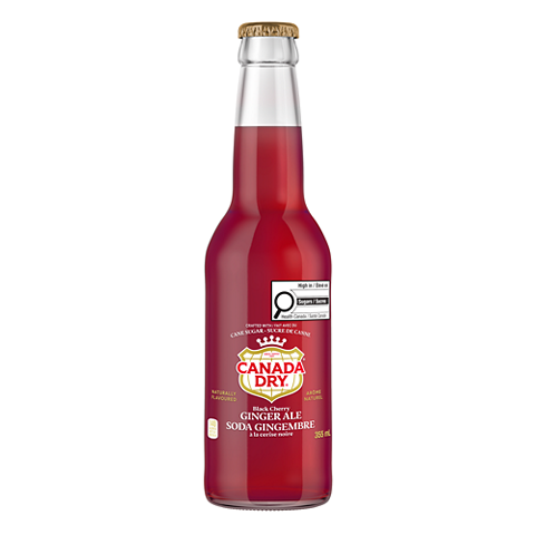 Canada Dry Black Cherry Ginger Ale