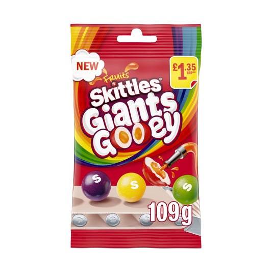 Skittles Giants Gooey Sweets Fruits