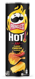 Pringles hot flamin cheese flavor