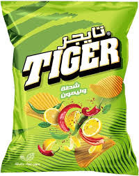 Tiger chili and lemon flavor
