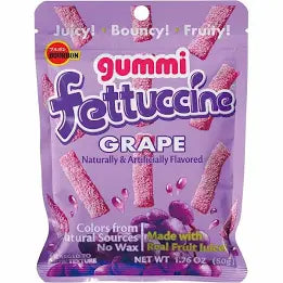 Bourbon Gummi Fettuccine in Grape flavor