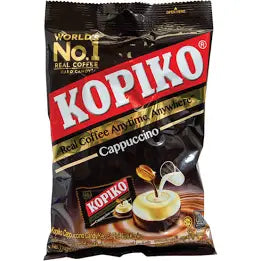 Kopiko Cappuccino Candy, a popular coffee-flavored hard candy