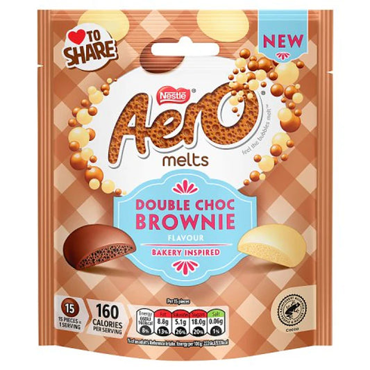 Aero Melts Double Choc Brownie