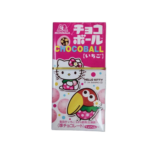 Morinaga Strawberry Chocolate Ball Hello Kitty