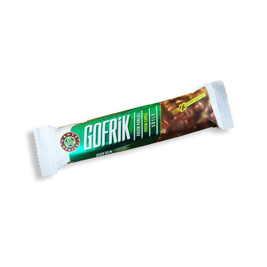 Kahve Dunyasi Gofrik Milk Chocolate Bar with Antep Pistachios