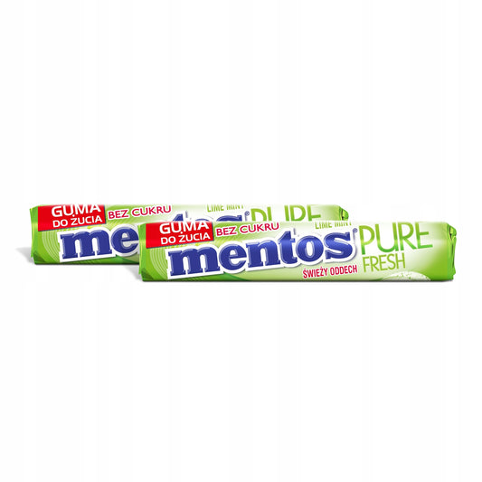 Mentos Pure Fresh Lime Mint Gum