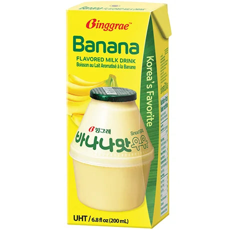 Binggrae Korean Banana Flavored Milk