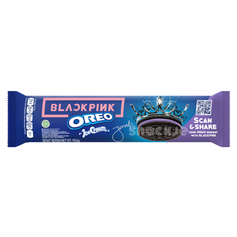 Oreo blueberry ice cream limited edition pokemon - Thailand