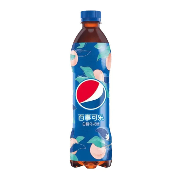 Pepsi White peach oolong flavour soda