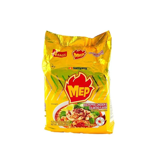 Mep Red Pepper,Chicken & Cilantro Flavor Ramen