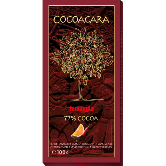 Cocoacara Chili Flavoured Dark Chocolate