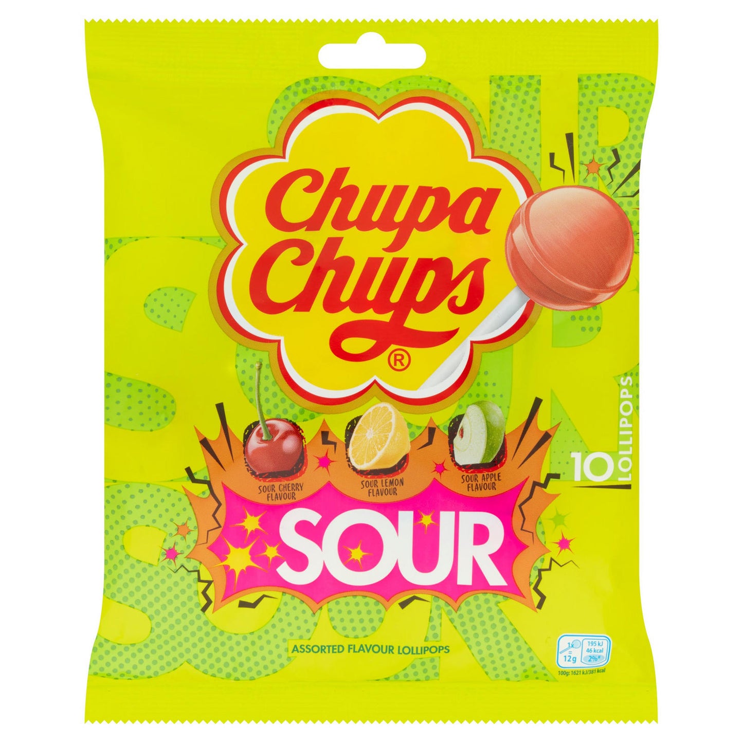 Chupa chups suckers sour