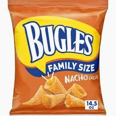 BUGLES CRISPY CORN SNACK - NACHO CHEESE