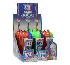 ICEE SQUEEZE DOUBLE CANDY IN DISPLAY