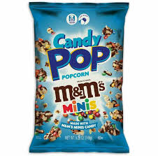 CANDYPOP - CANDY - M&MS MINI POPCORN - PEG BAG