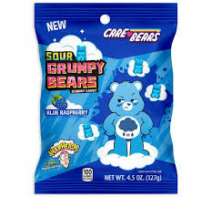 SOUR GRUMPY BEARS WARHEAD CARE BEARS PEG