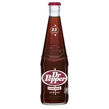 DR PEPPER NOSTALGIC BOTTLE WITH CANE SUGAR